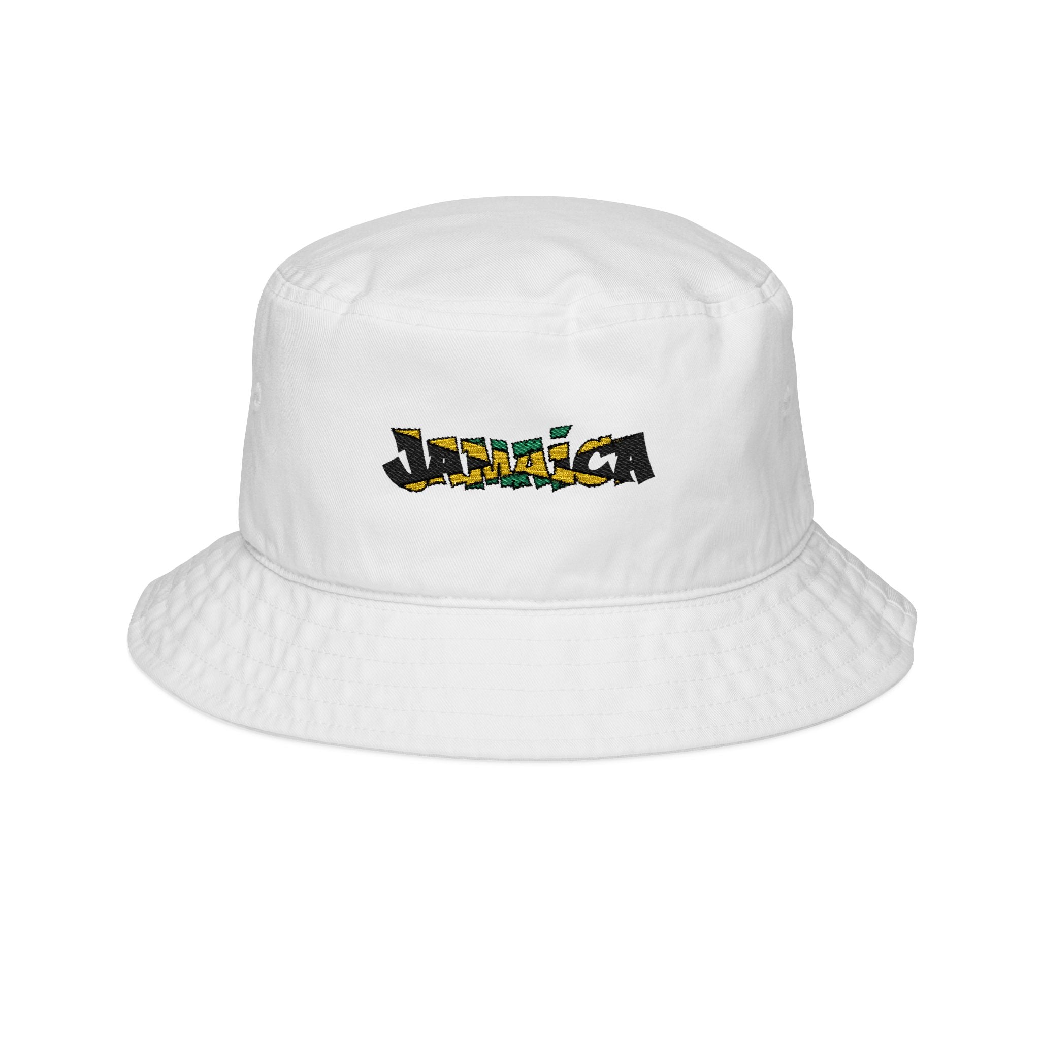 Jamaica Embroidered Bucket Hat