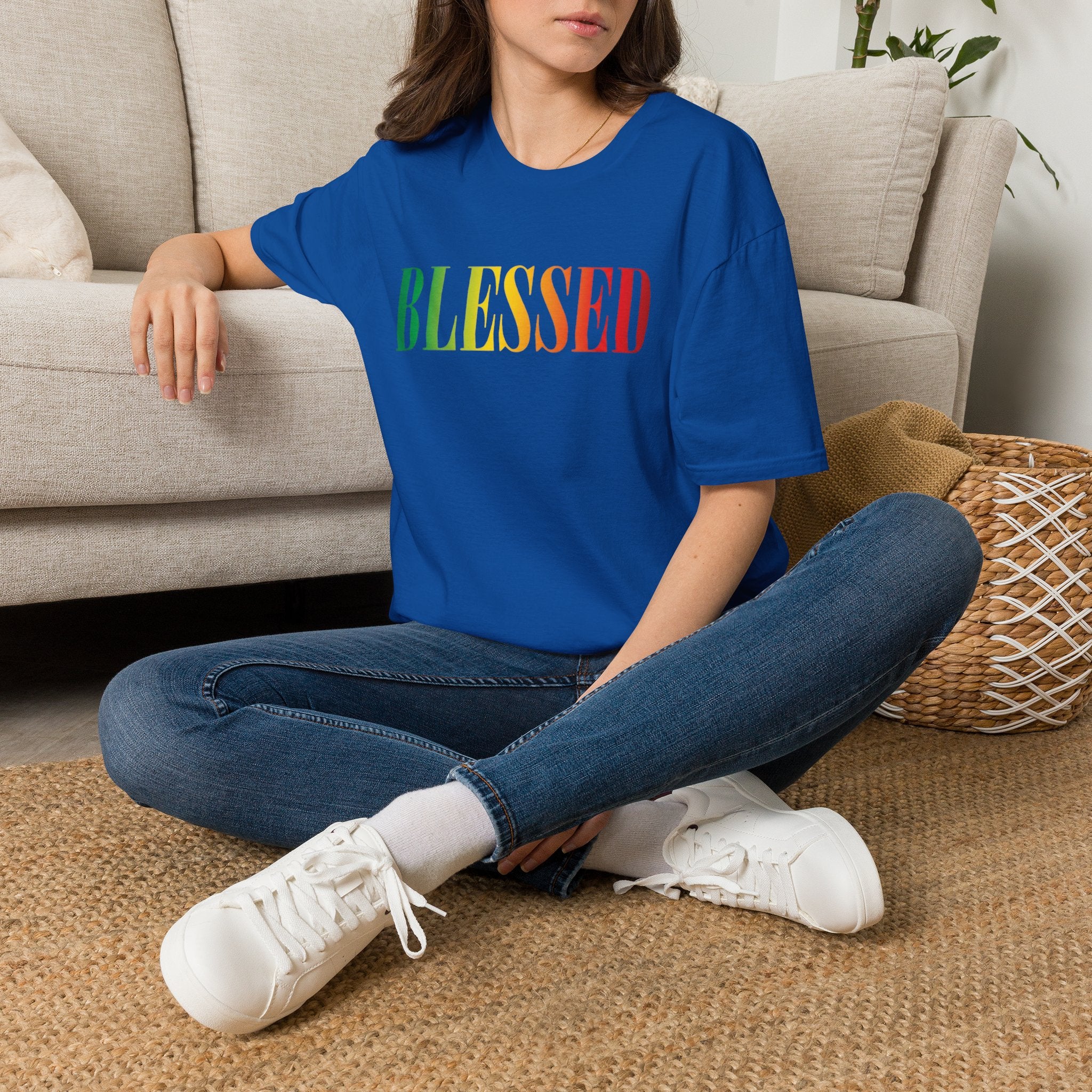 Blessed T-Shirt — Inspirational Faith Graphic Tee